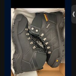 Caterpillar Steel Toe Work Boots Size 8 & 9.5