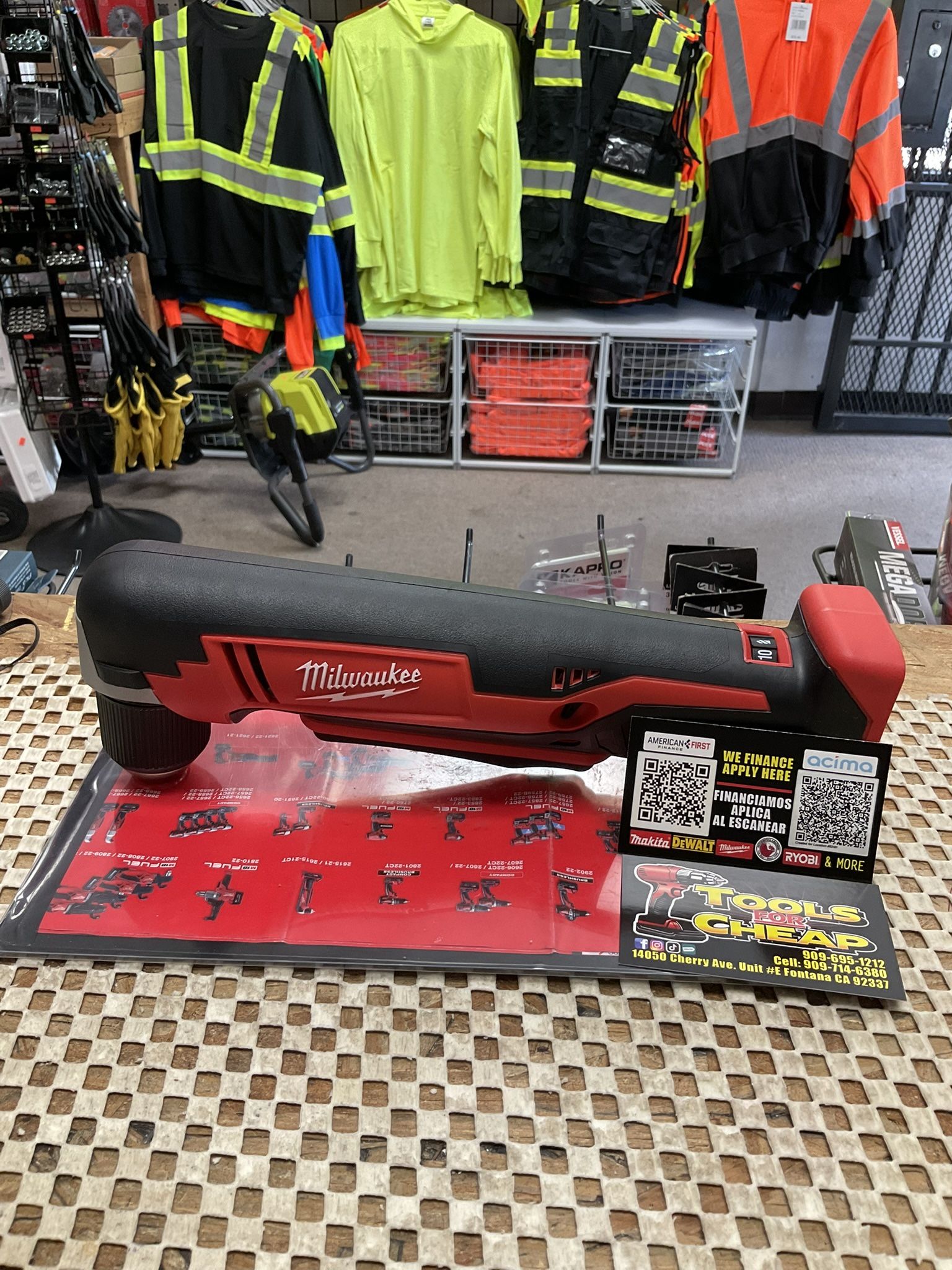 Milwaukee M18 18V Lithium-Ion Cordless 3/8 in. Right-Angle Drill (Tool-Only)