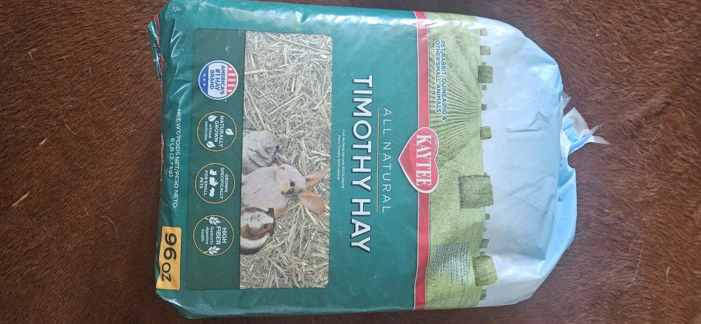 Timothy Hay For Guinea Pigs & Rabbits 