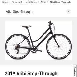 Alibi Step Through Bike