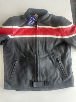 New With Tags Motorbike Jacket Leather XL