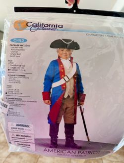 American Patriot Kids Costume XL