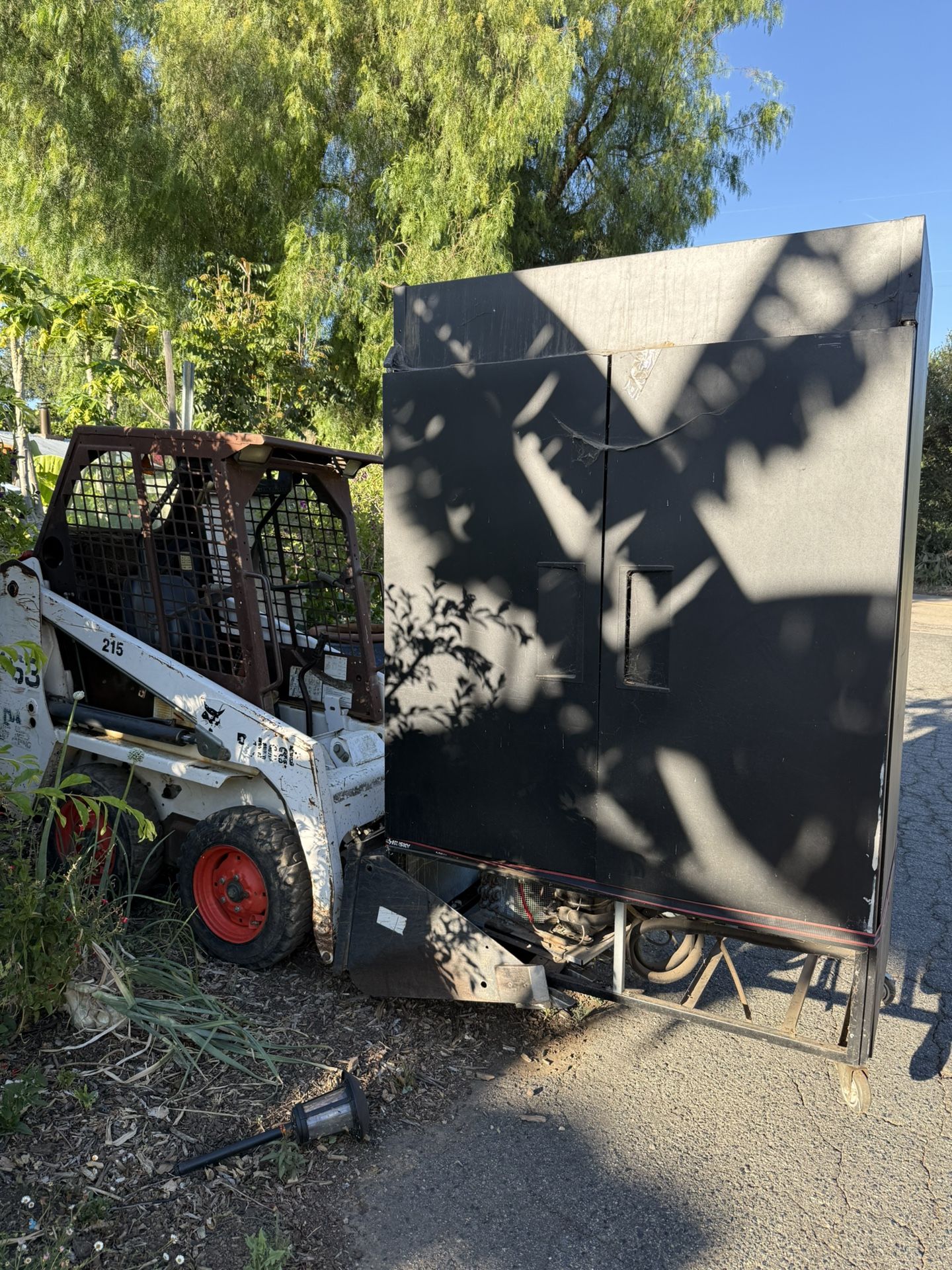 Mini Bobcat Moving