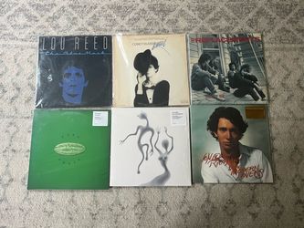 Indie Punk vinyl records Lou Reed, Spiritualized, Replacements
