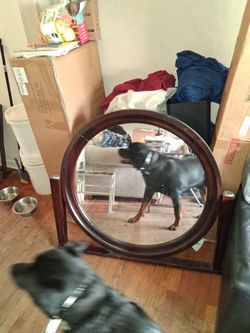 Antique vanity mirror (Large)
