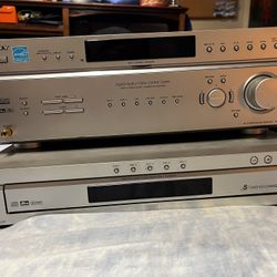 Receiver And Five Cd Tray