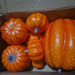 Pumpkin decor set