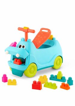 Ride on Hippo w/Blocks