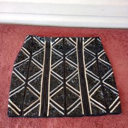 Express Sequence Mini Skirt size M