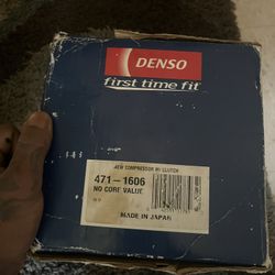 Denso Ac Compressor With Clutch 