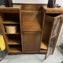 Antique Writing Desk/Cabinets