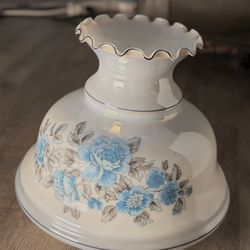 Beautiful Vintage Glass Lampshade