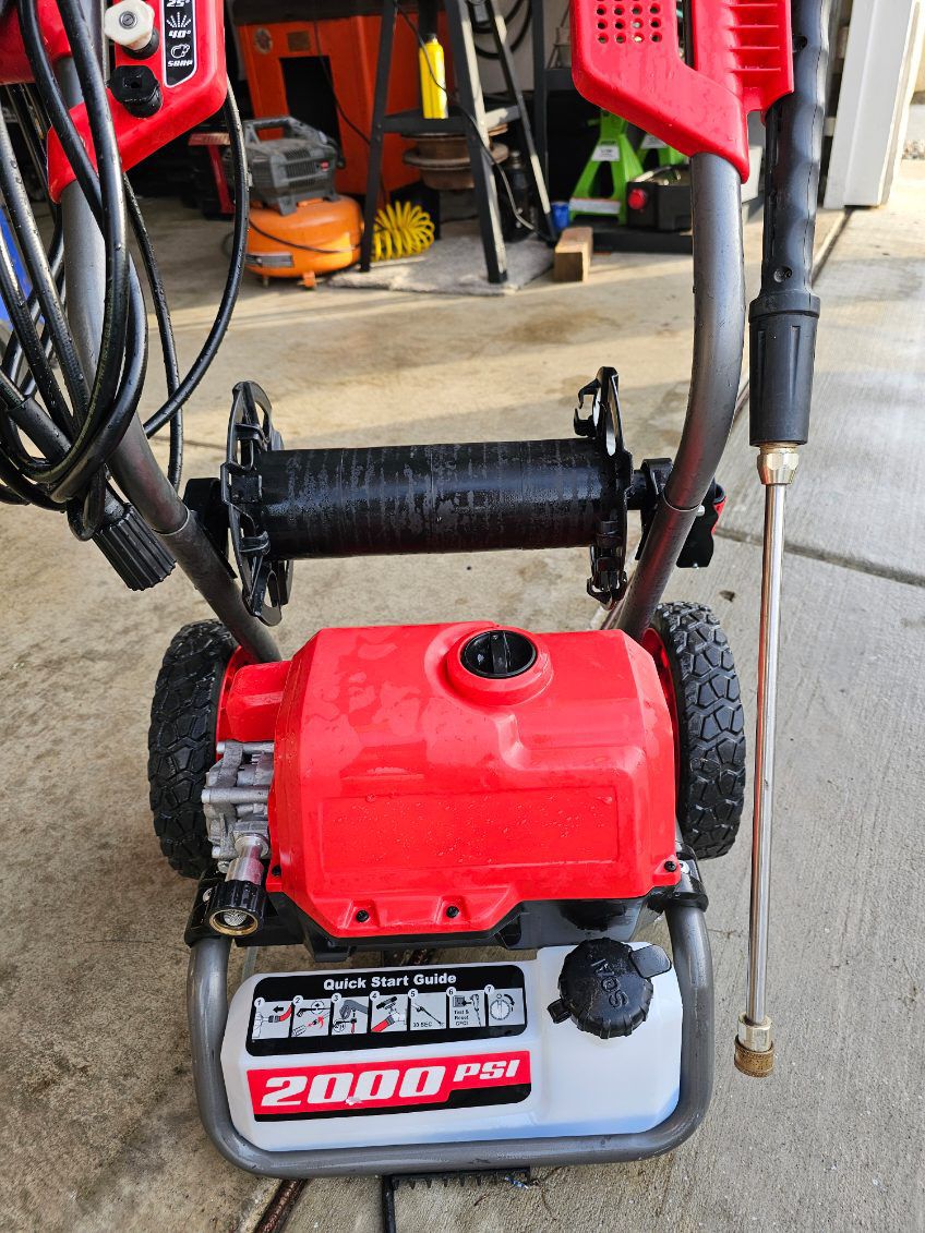 Bauer Pressure Washer/ harbor Freight Nice And Quiet!