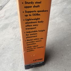 2 Professional Speaker Stands Unused 