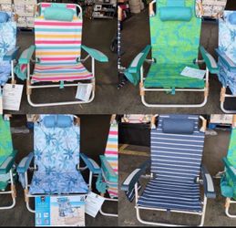 Members Mark 5 Position Beach Chair Brand New Only $14.99