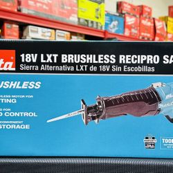 Makita 18V LXT Lithium-Ion Brushless Cordless Variable Speed Reciprocating Saw (Tool-Only