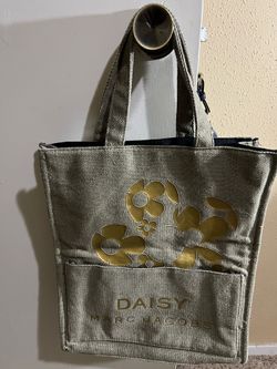 Marc Jacob Daisy Burlap Tote