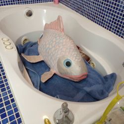 FISHY...FISHY...In The Sea.  Just Need To Get It Out Of My Tub!