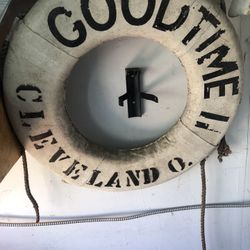 Vintage Life Preserver Ring 