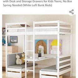 Bunk Bed/ Desk