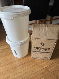 beer brew pot fermenters and chiller