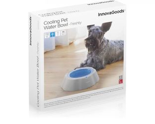 Freshty cooling pet water bowl