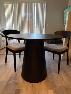 Small dining table and chairs