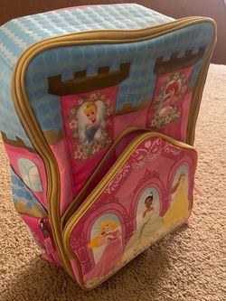 Kids princess play suitcase