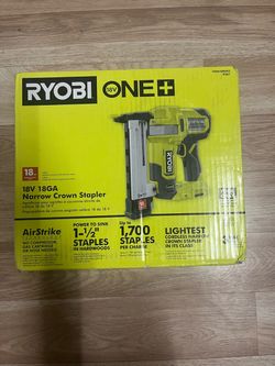 Ryobi 18V ONE+ 18GA Narrow Crown Stapler