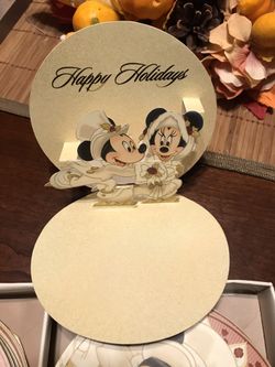 Mickey and Minnie Mouse Christmas Greeting Cards