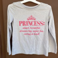 Girls Toddlers Long sleeve Graphic T Shirt 4T