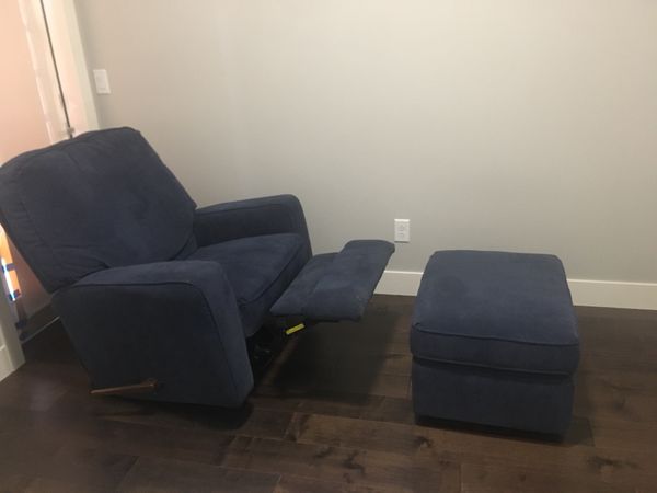 Rocking Reclining Sofa Chair With Ottoman For Sale In Scottsdale Az Offerup