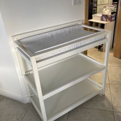 White Changing Table