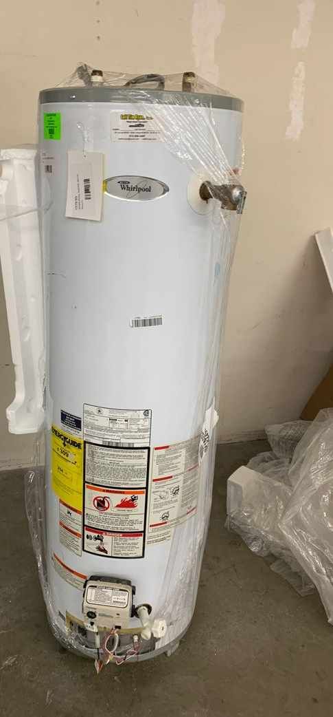 40 Gallon Whirlpool water heater with warranty B43