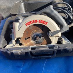Porter& Cable Circle Saw