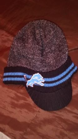 Detroit Lions Winter Hat