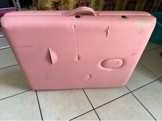 Portable Folding Massage Table — Needs Cleaning / Damaged Upholstery