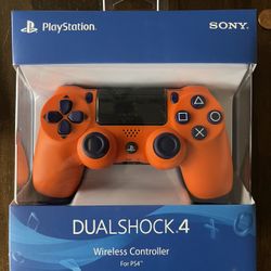 Orange PS4 Dualshock 4 Controller.  Brand New. Local Or Shipping Same Day 