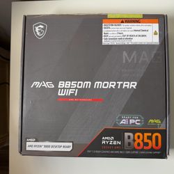 MSI MAG B850M MORTAR WIFI AM5 AMD B850 Micro ATX Motherboard