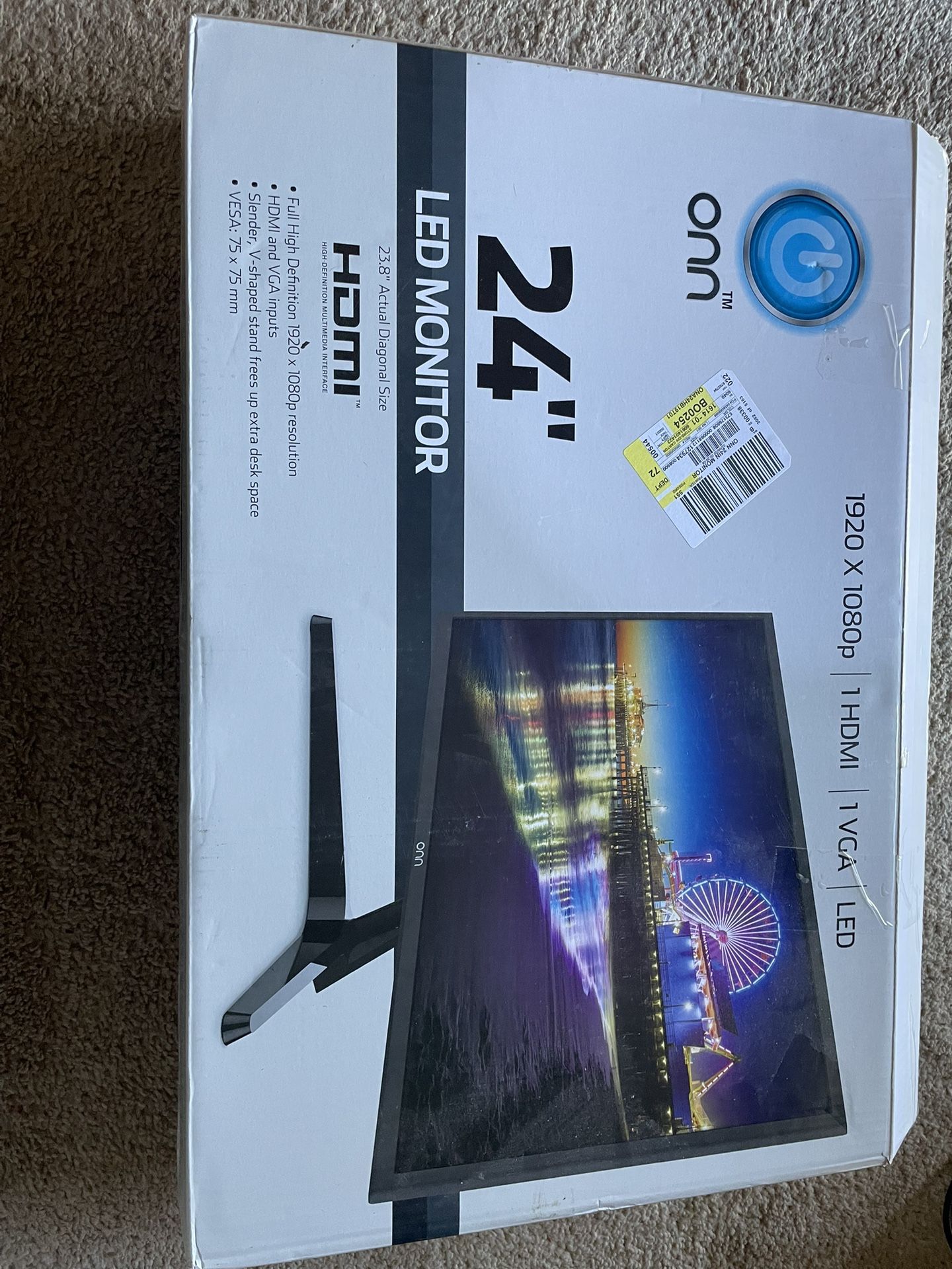 Onn 24” 4k Display Monitor