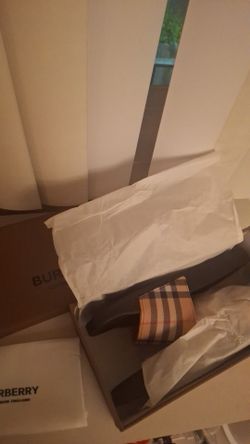 Men's designer slides Size 11