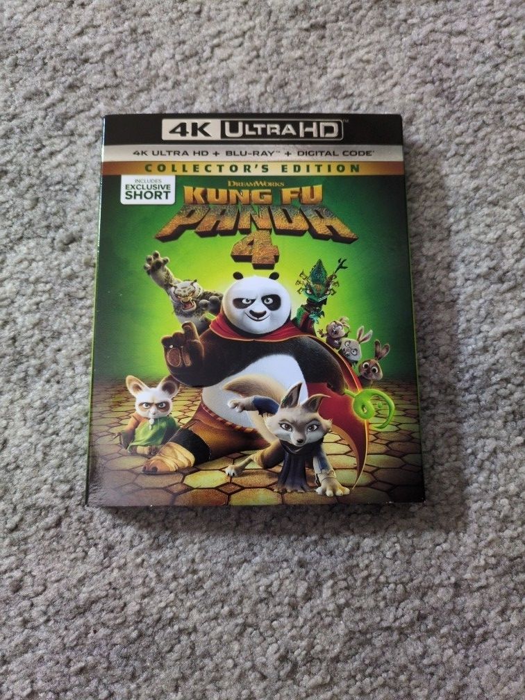 Kung Fu Panda 4 4K UHD - New Factory Sealed