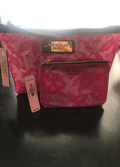 Victoria's Secret makeup bag and coin purse