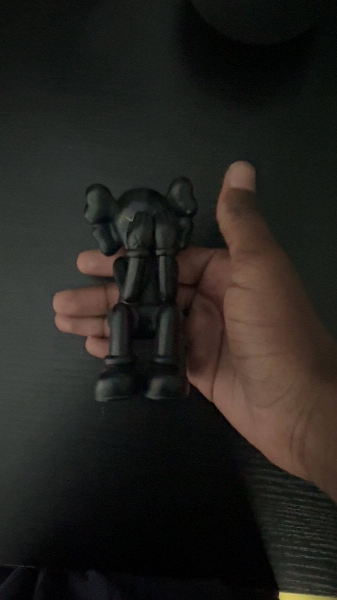 REAL Kaws Companion Sitting Facepalm Action Figure
