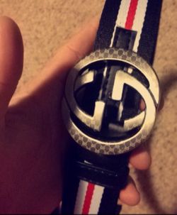 Gucci belt.
