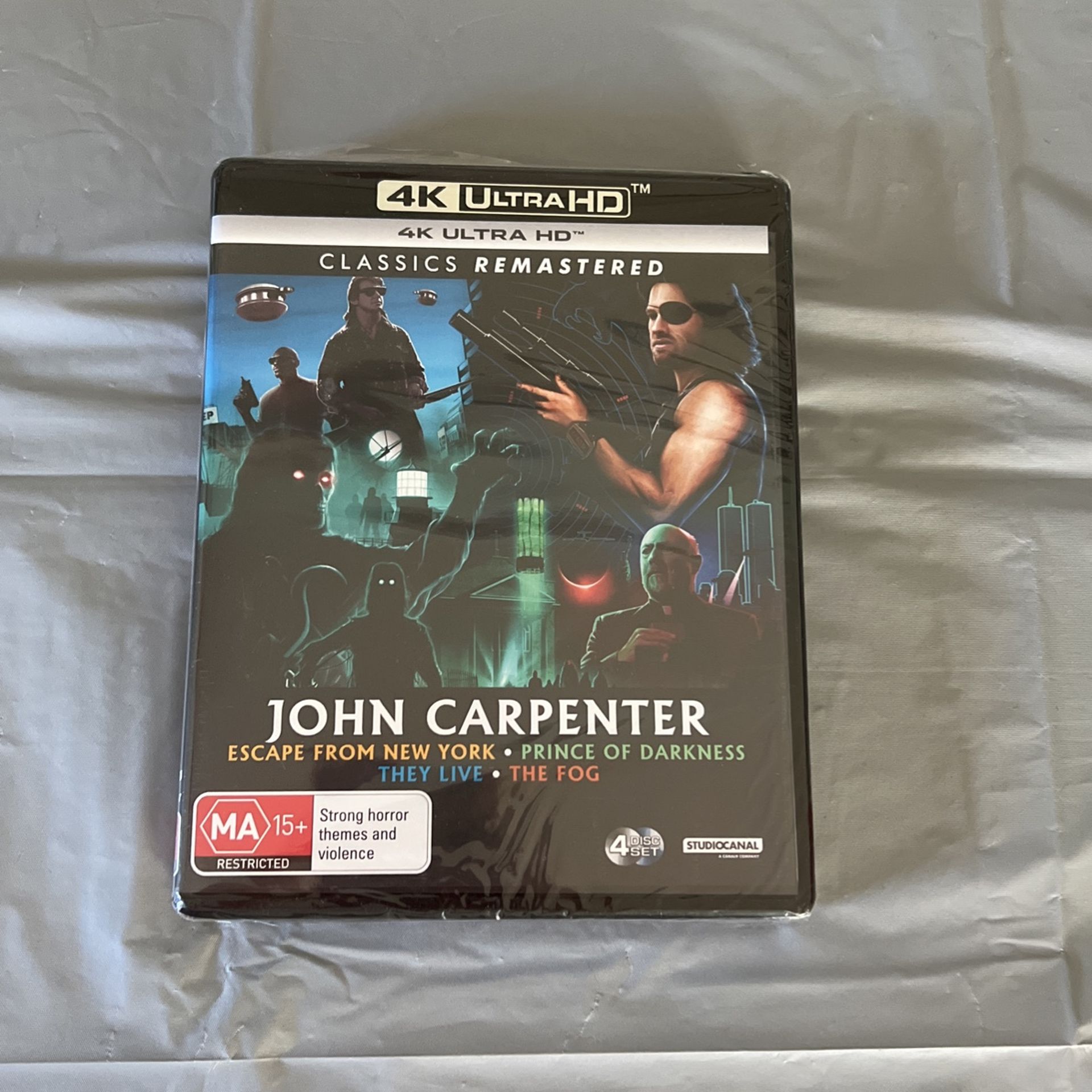Escape From New York / They Live / The Fog / Prince Of Darkness (John Carpenter 4K Collection)