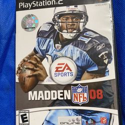 Madden NFL 08 PS2
