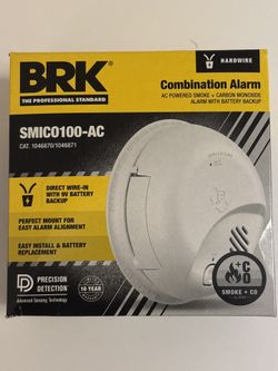 Smoke And Carbon Monoxide Alarm