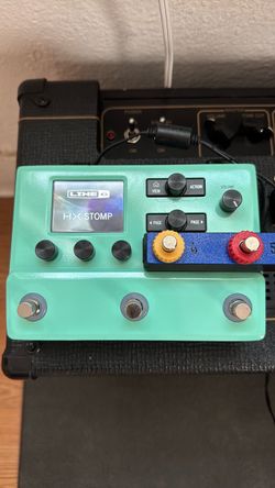Line 6 HX Stomp Limited Editon Seafoam Green