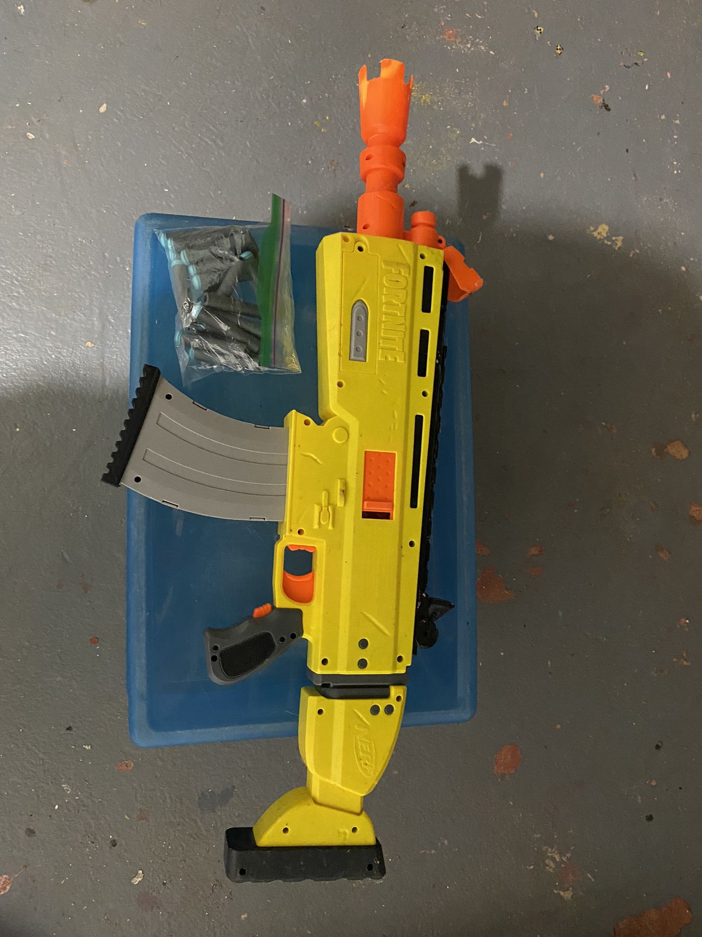 Nerf Gun. Works With Bullets